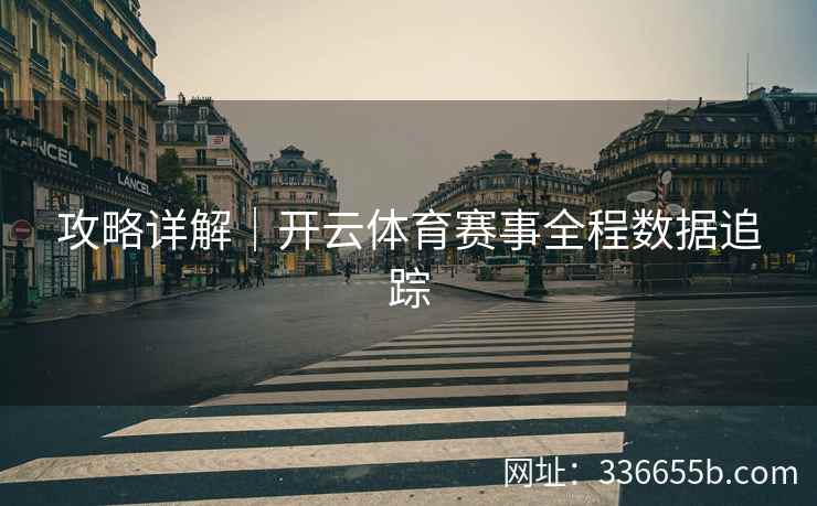 攻略详解｜开云体育赛事全程数据追踪