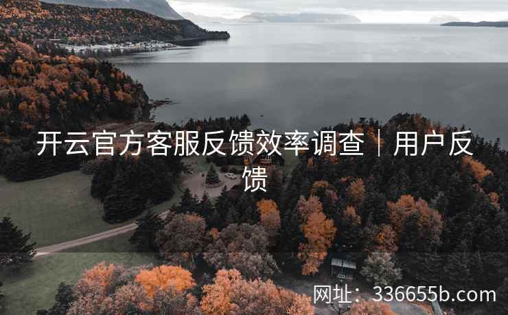 开云官方客服反馈效率调查｜用户反馈