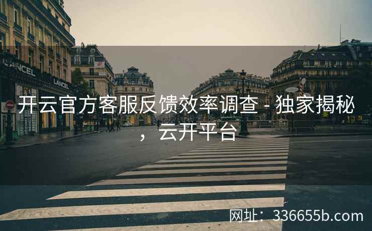 开云官方客服反馈效率调查 - 独家揭秘，云开平台